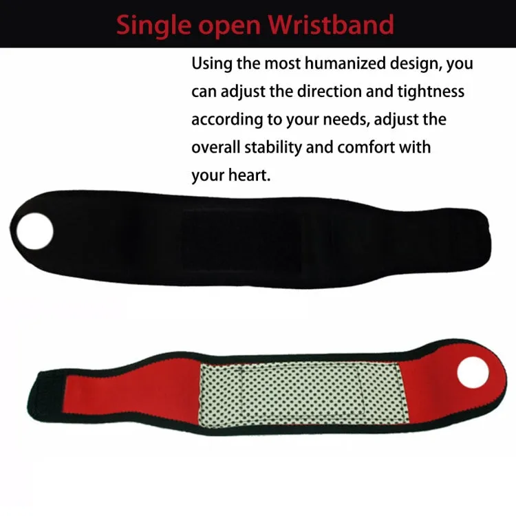 2 PCS Portable Twining Pressure Protection Wristband, Self Heating Style