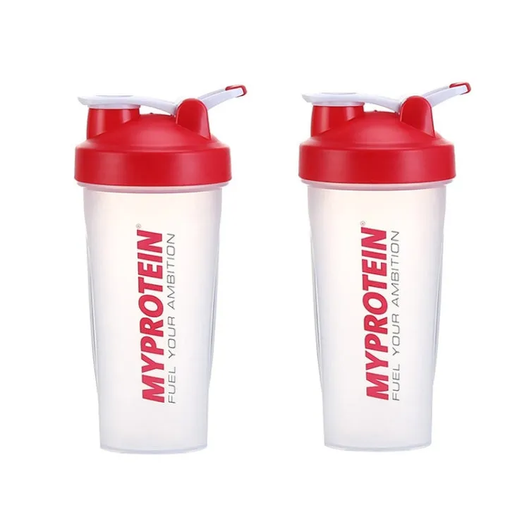 2 PCS YZ025 600ml Multifunctional Transparent Water Cup(Red)