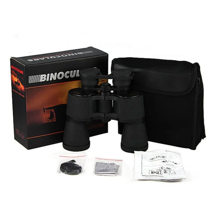 20x50 Powerful Outdoor High Definition High Times Zoom Binocular Telescope for Hunting / Camping