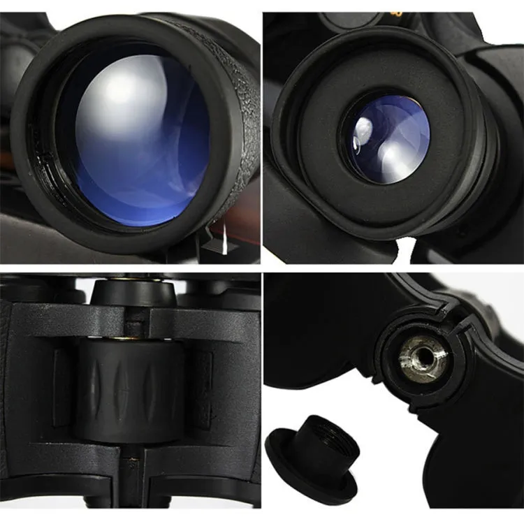 20x50 Powerful Outdoor High Definition High Times Zoom Binocular Telescope for Hunting / Camping