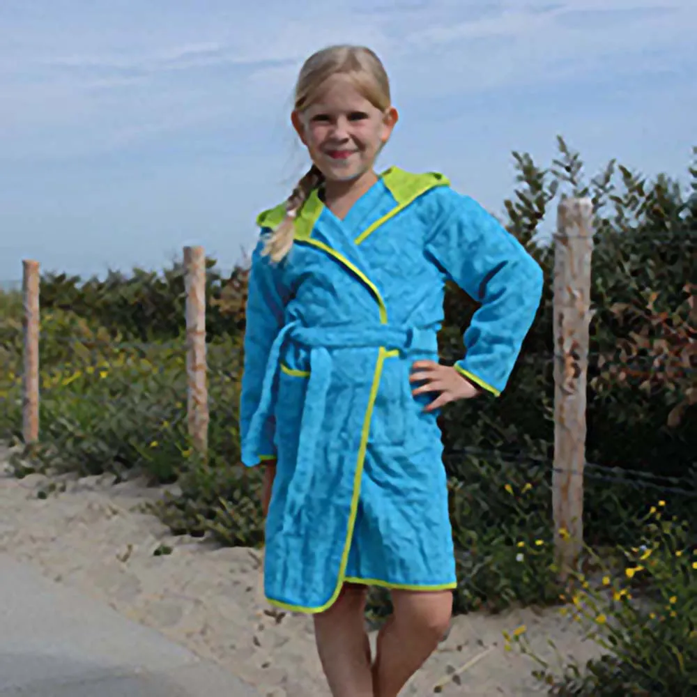 A&R Towels Childrens/Kids Boyzz & Girlzz Hooded Bathrobe