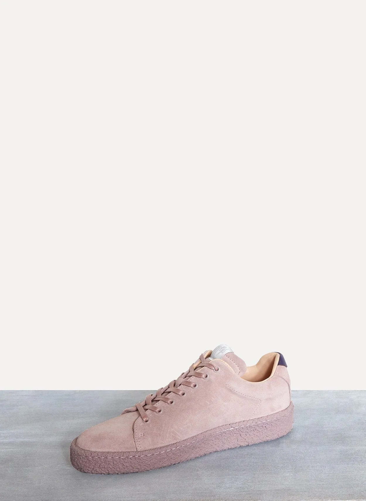 Ace Suede Sneakers Blush