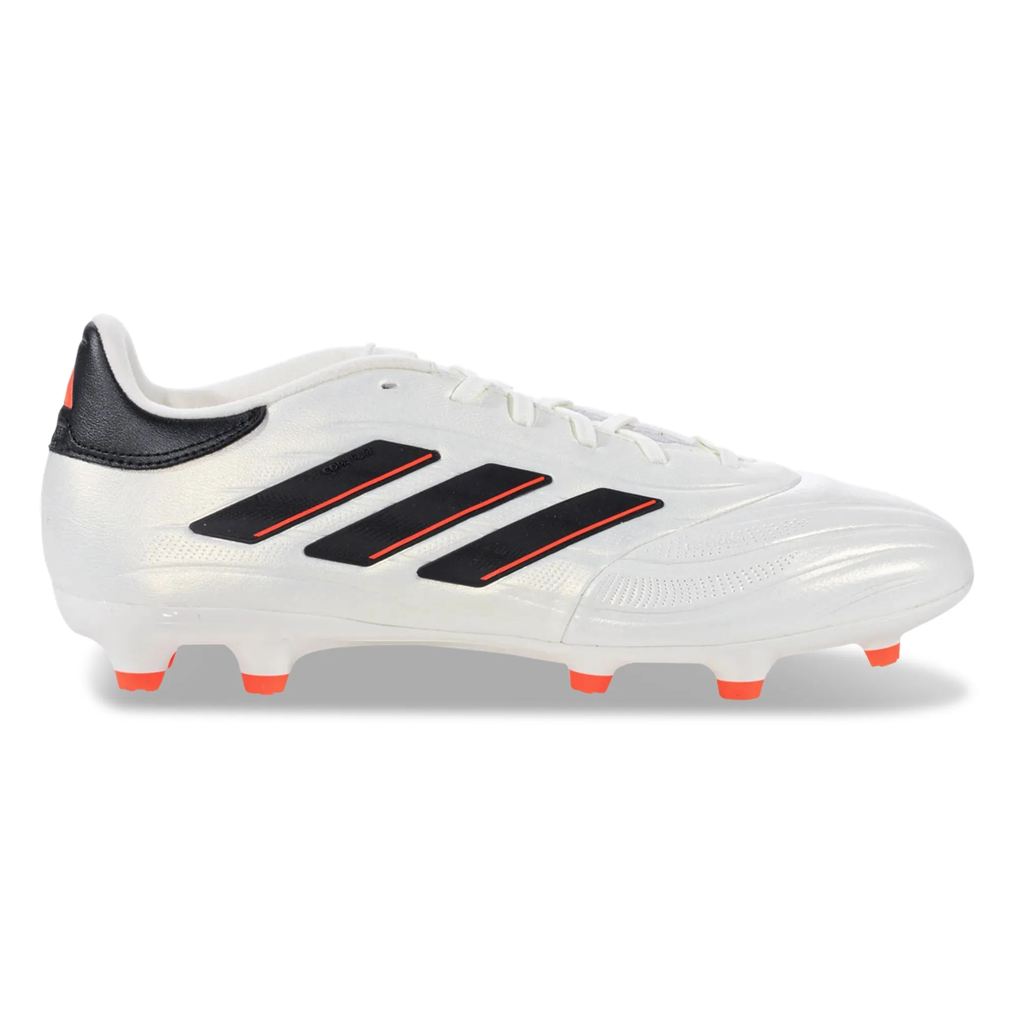 adidas Copa Pure 2 League Firm Ground Soccer Cleats (Ivory/Core Black)