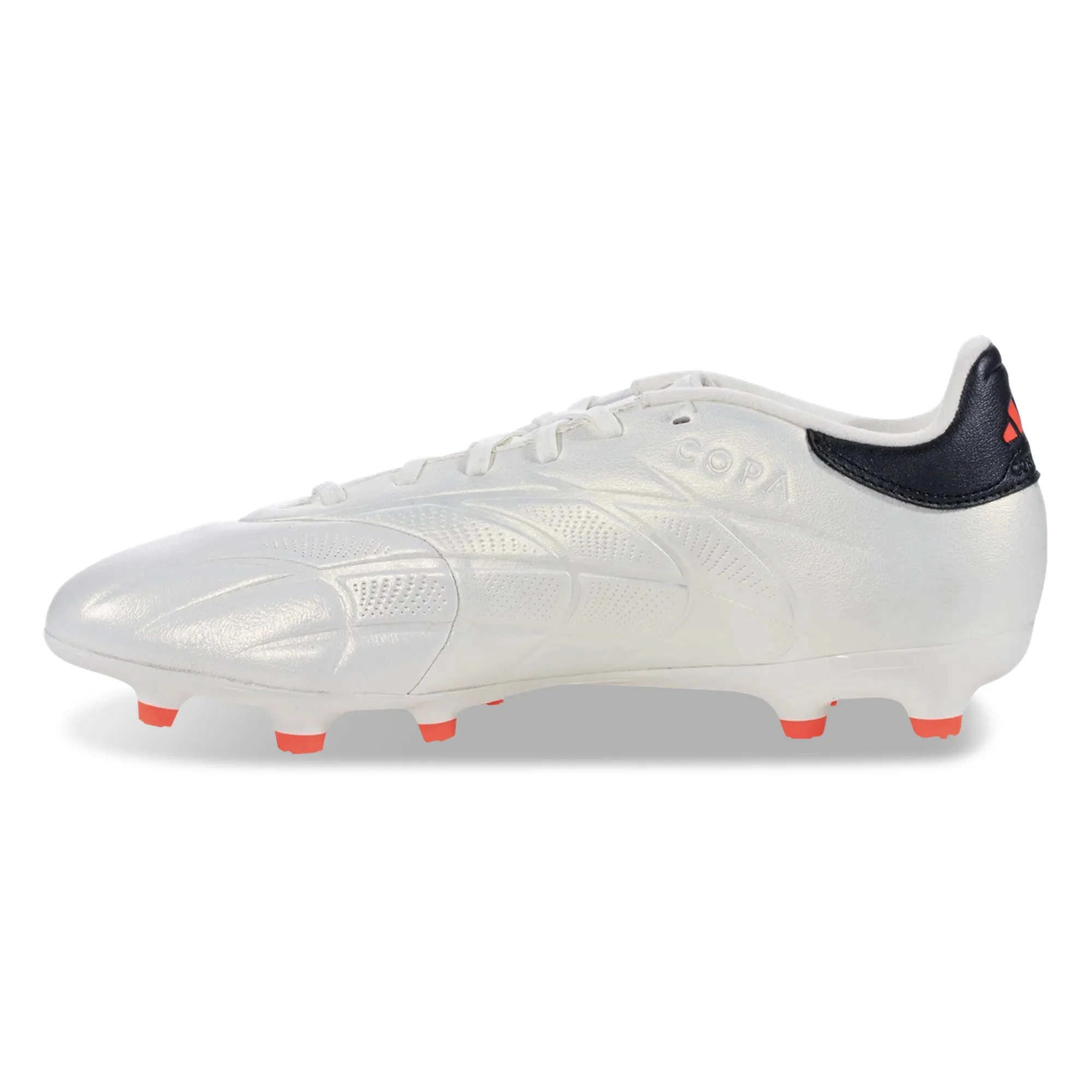 adidas Copa Pure 2 League Firm Ground Soccer Cleats (Ivory/Core Black)