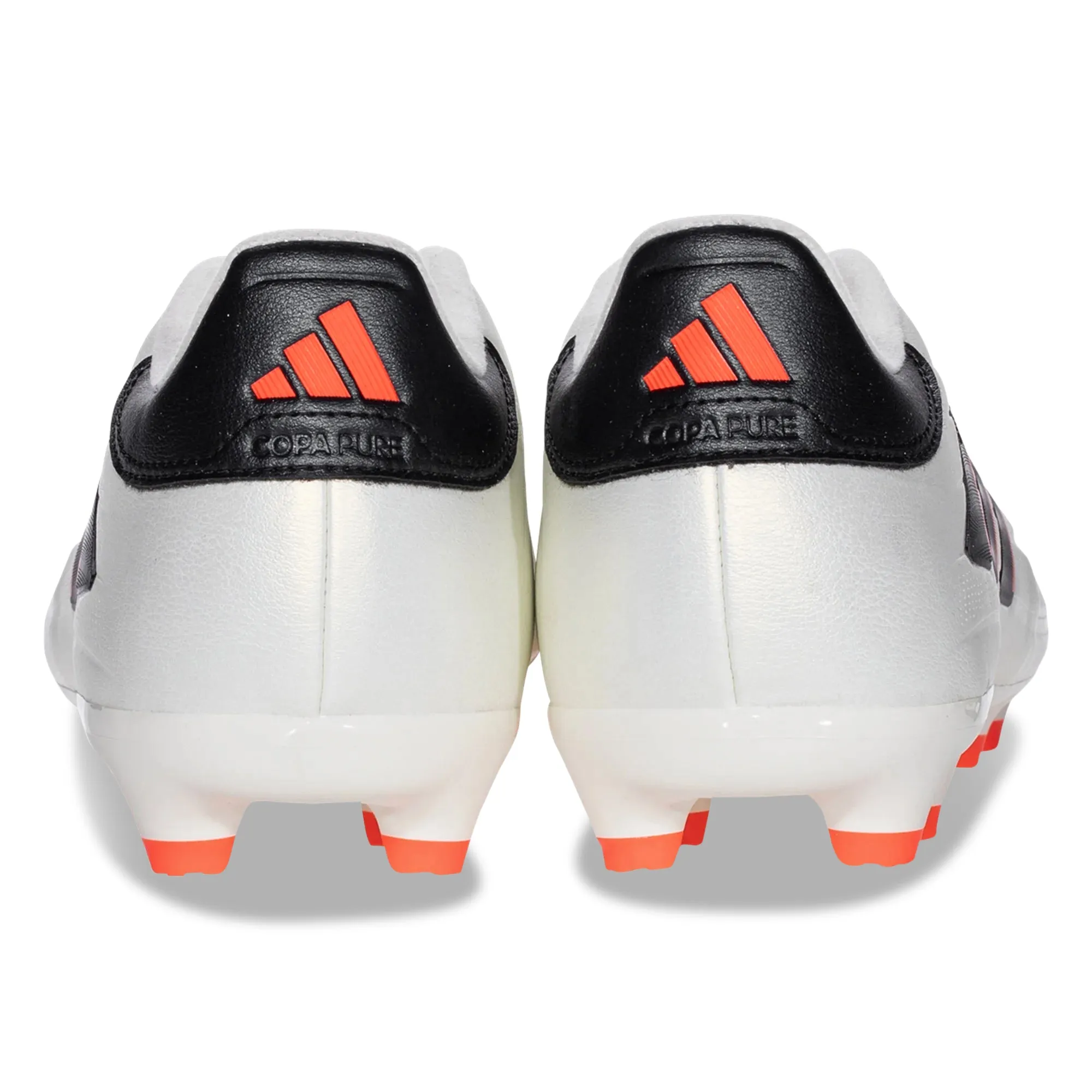 adidas Copa Pure 2 League Firm Ground Soccer Cleats (Ivory/Core Black)