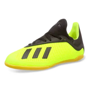 adidas Jr. X Tango 18.3 Indoor (Black/Solar Yellow)