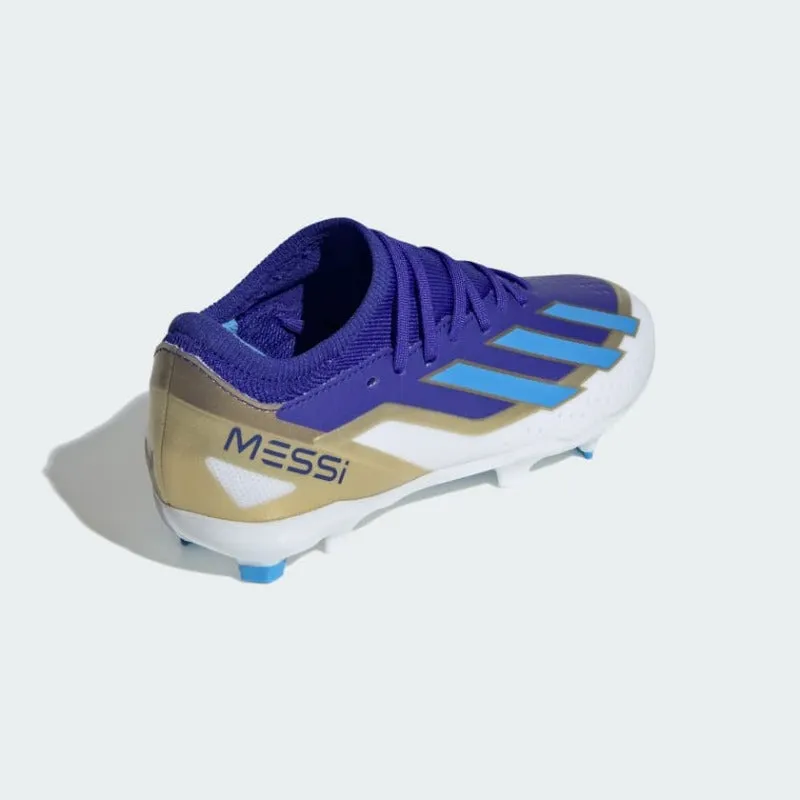 adidas Junior X Crazyfast League Messi Firm Ground Cleats