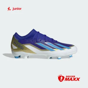 adidas Junior X Crazyfast League Messi Firm Ground Cleats