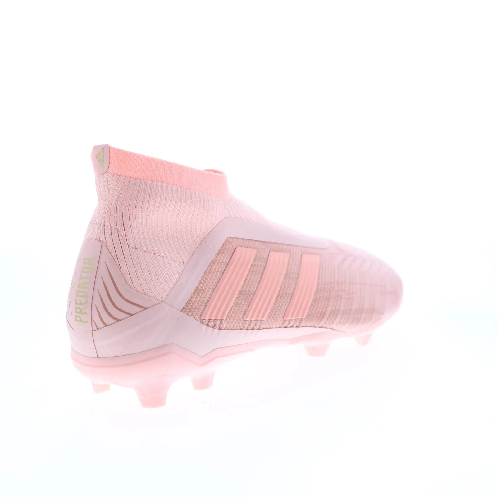 Adidas Predator 18  FG DB2310 Mens Pink Mesh Athletic Soccer Cleats Shoes