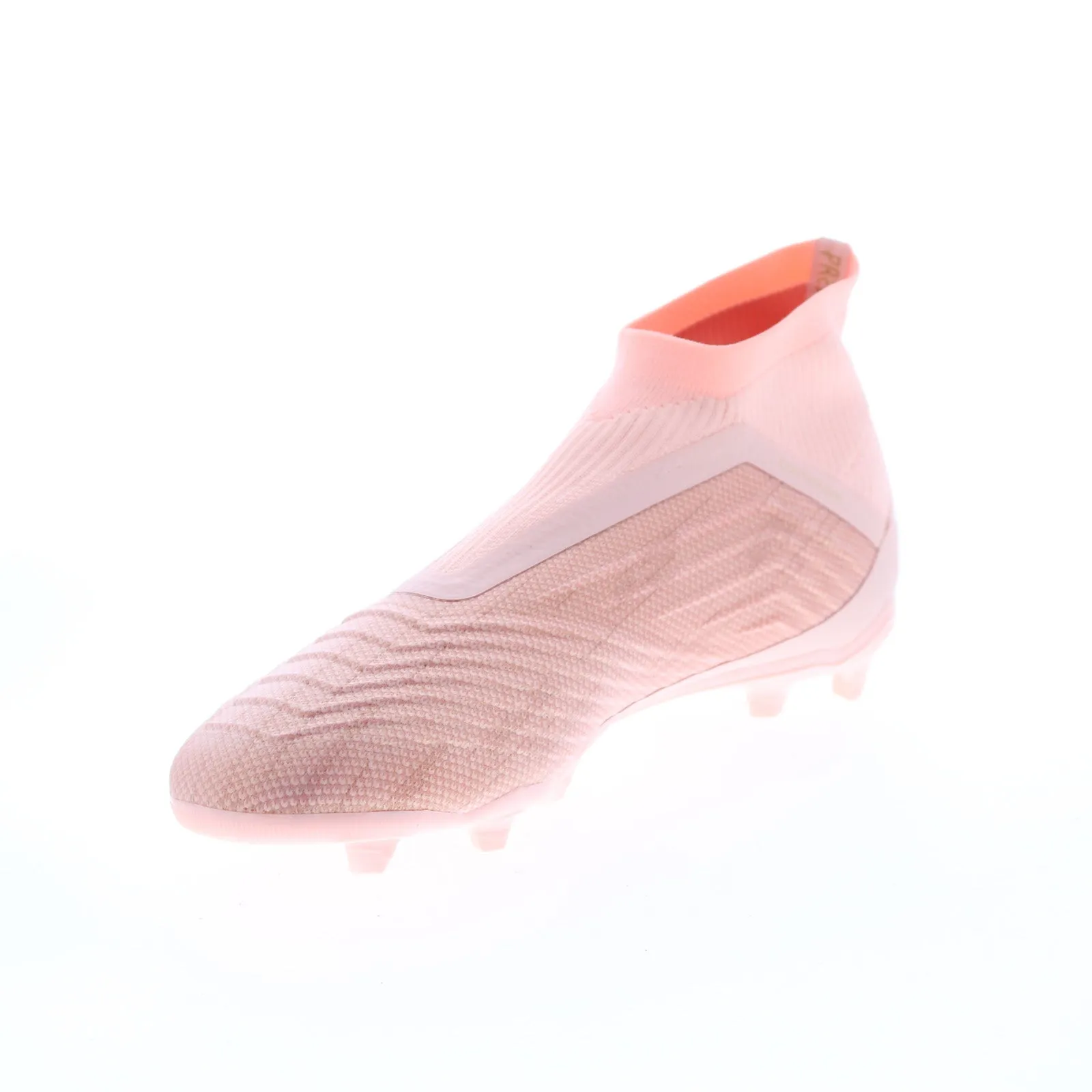 Adidas Predator 18  FG DB2310 Mens Pink Mesh Athletic Soccer Cleats Shoes