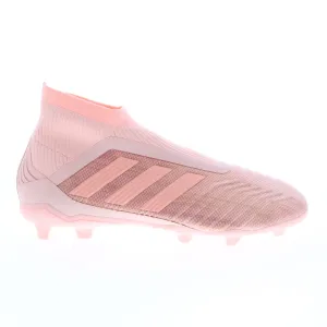 Adidas Predator 18  FG DB2310 Mens Pink Mesh Athletic Soccer Cleats Shoes