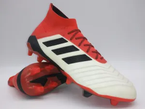 Adidas Predator 18.1 FG White Red