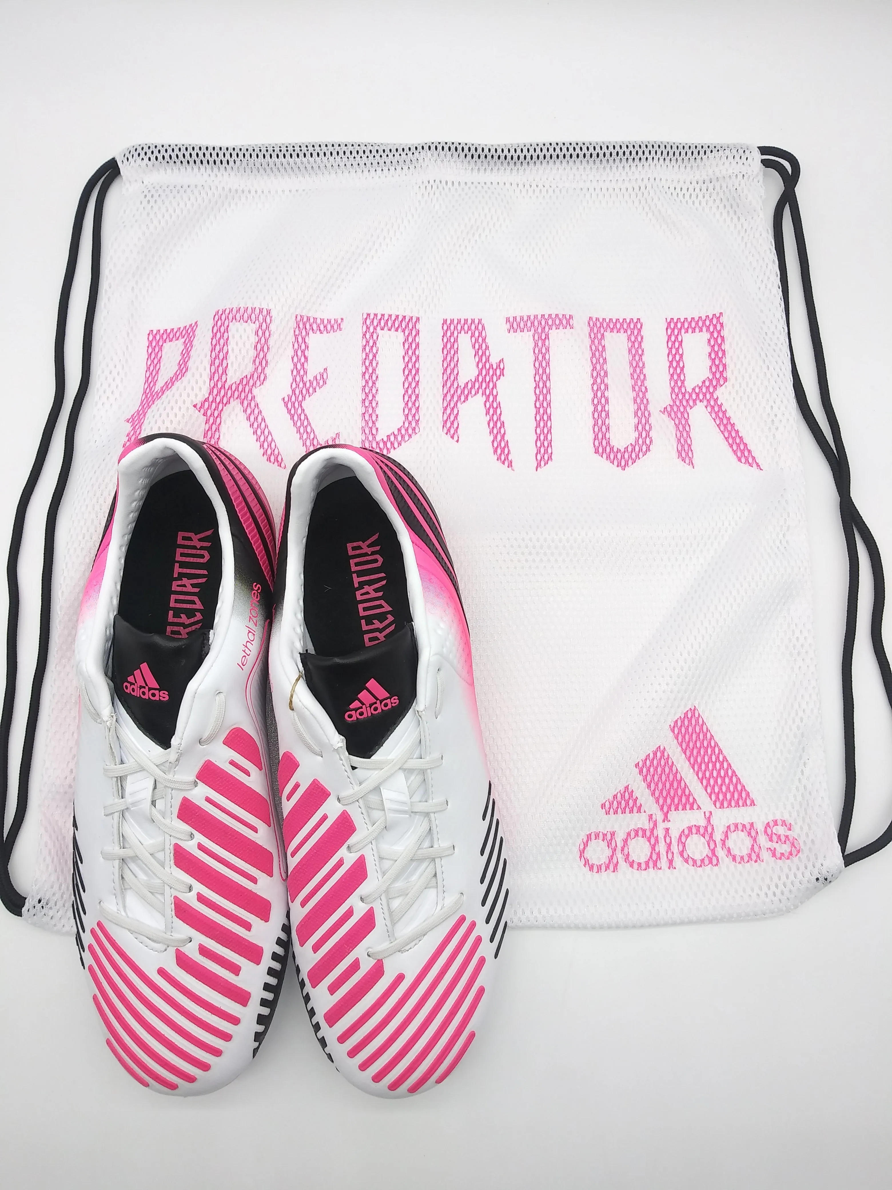 Adidas Predator LZ I FG White Pink