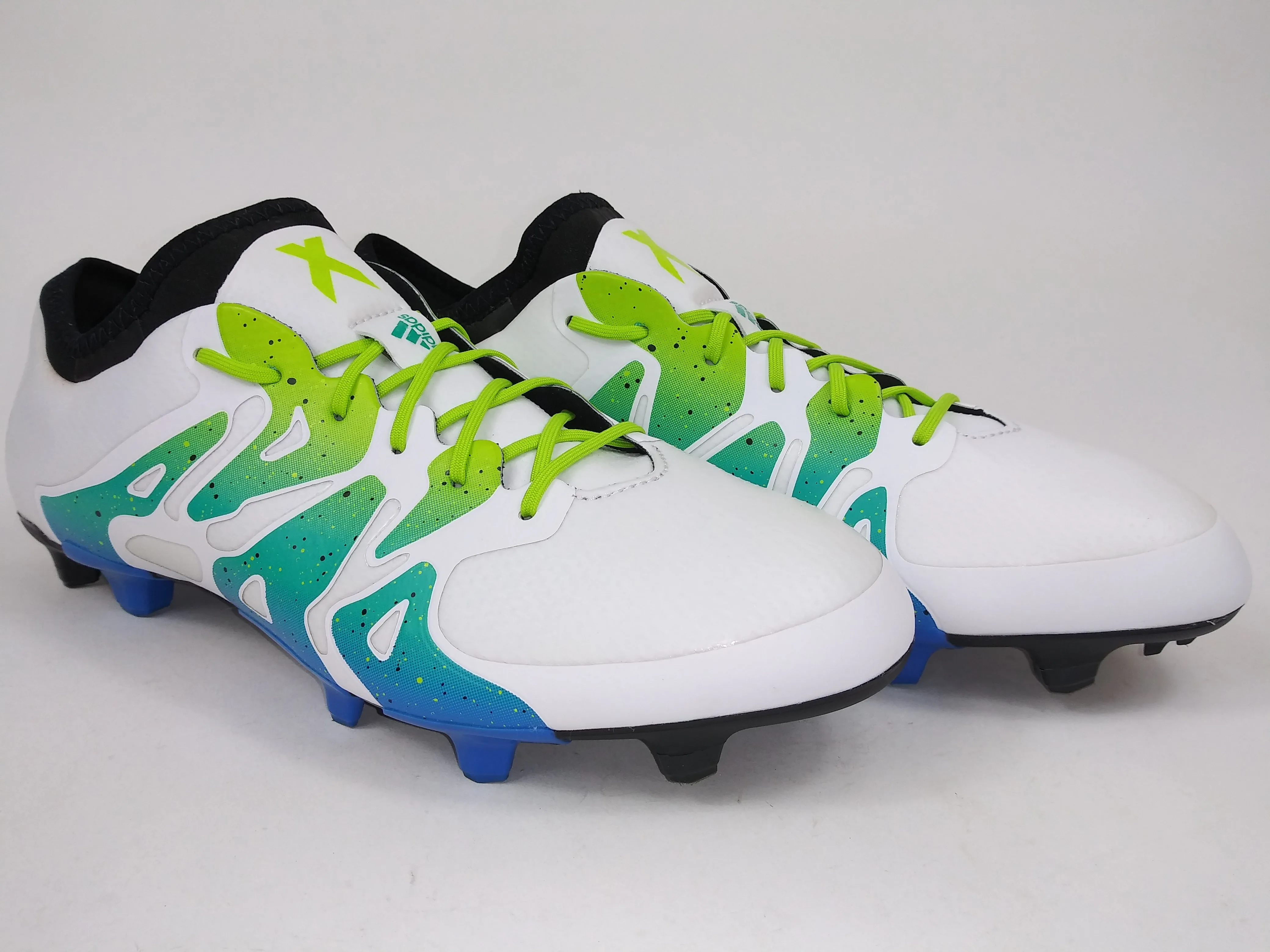 Adidas  X 15.1 FG/AG White Green