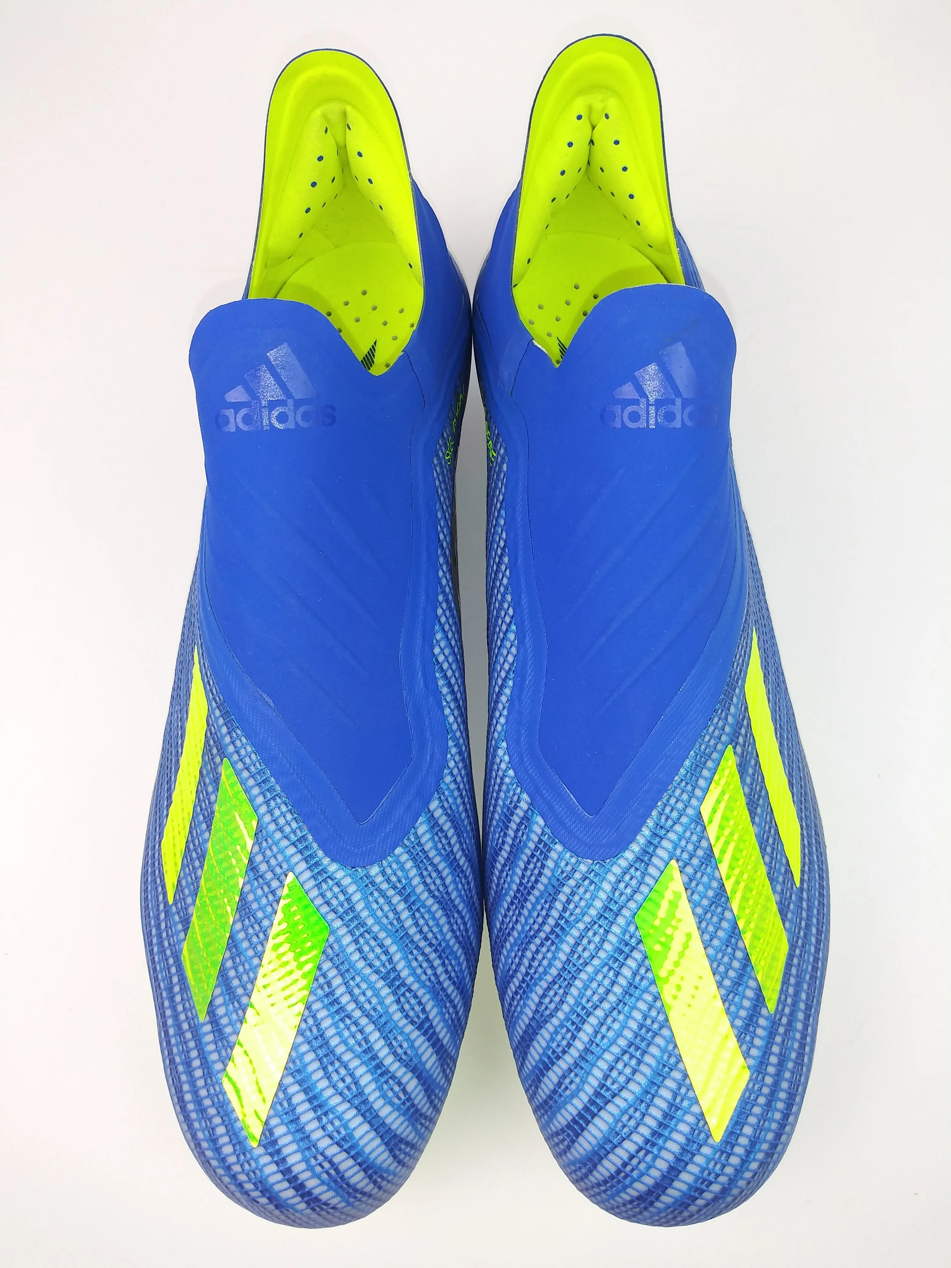 Adidas X 18  FG Blue Yellow