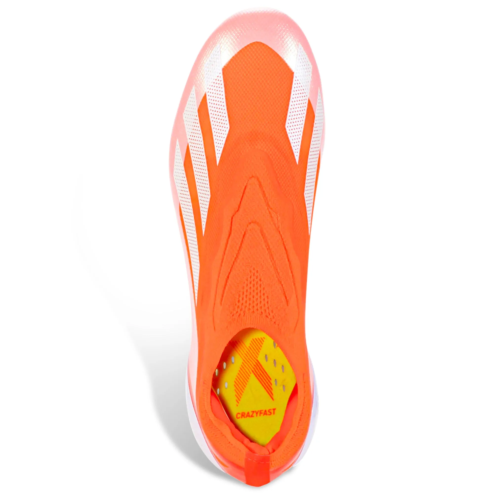 adidas X Crazyfast Elite LL FG Soccer Cleats (Solar Red/White/Solar Yellow)