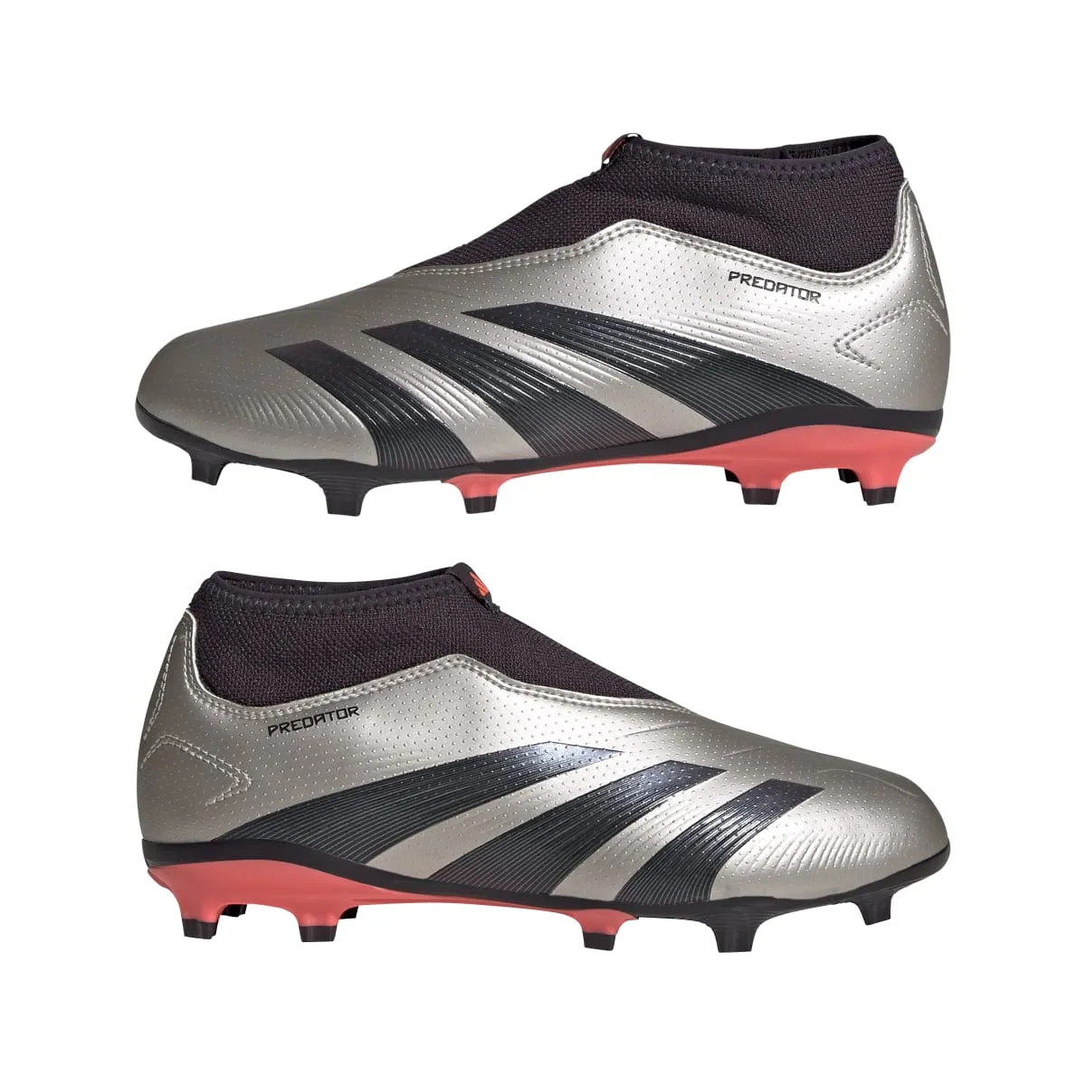 adidas Youth Predator League Laceless Firm Ground Soccer Cleats