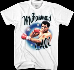 Airbrush Muhammad Ali T-Shirt