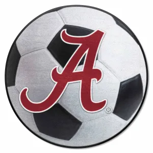 Alabama Crimson Tide Soccer Ball Rug - 27in. Diameter