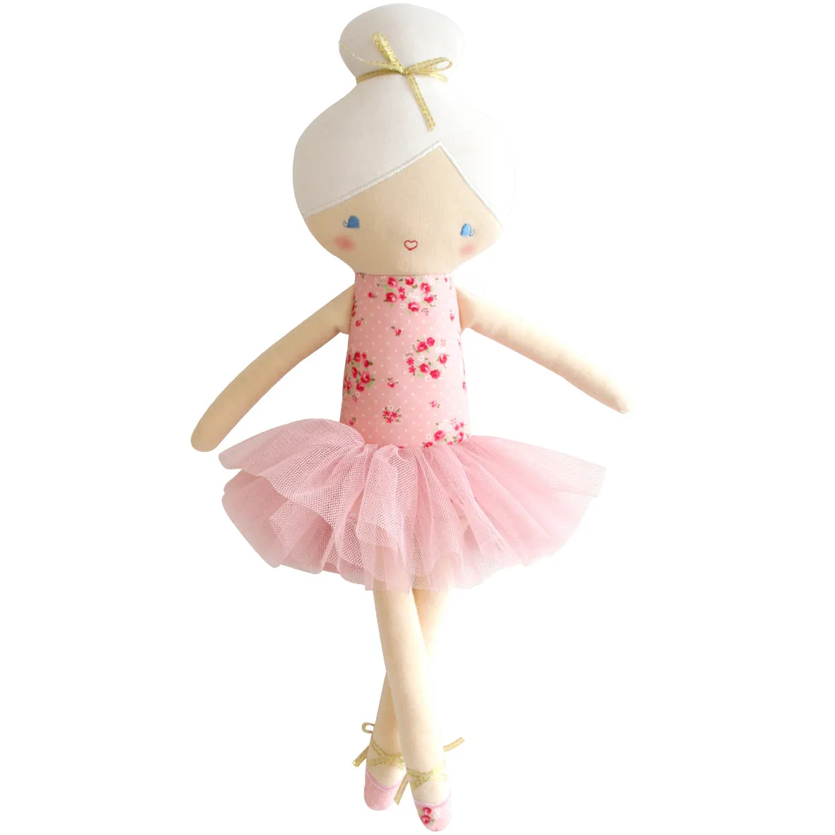 Alimrose Doll | Betty Ballerina | 43cm Pink Floral