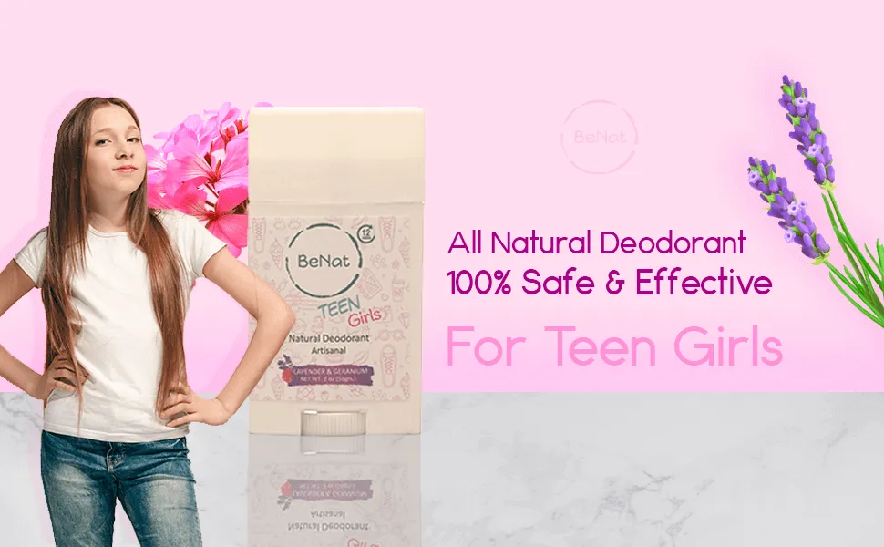 All-Natural Deodorants for Kids & Teens