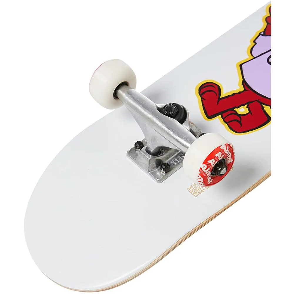 Almost Peace Out White First Push 7.25" Complete Skateboard