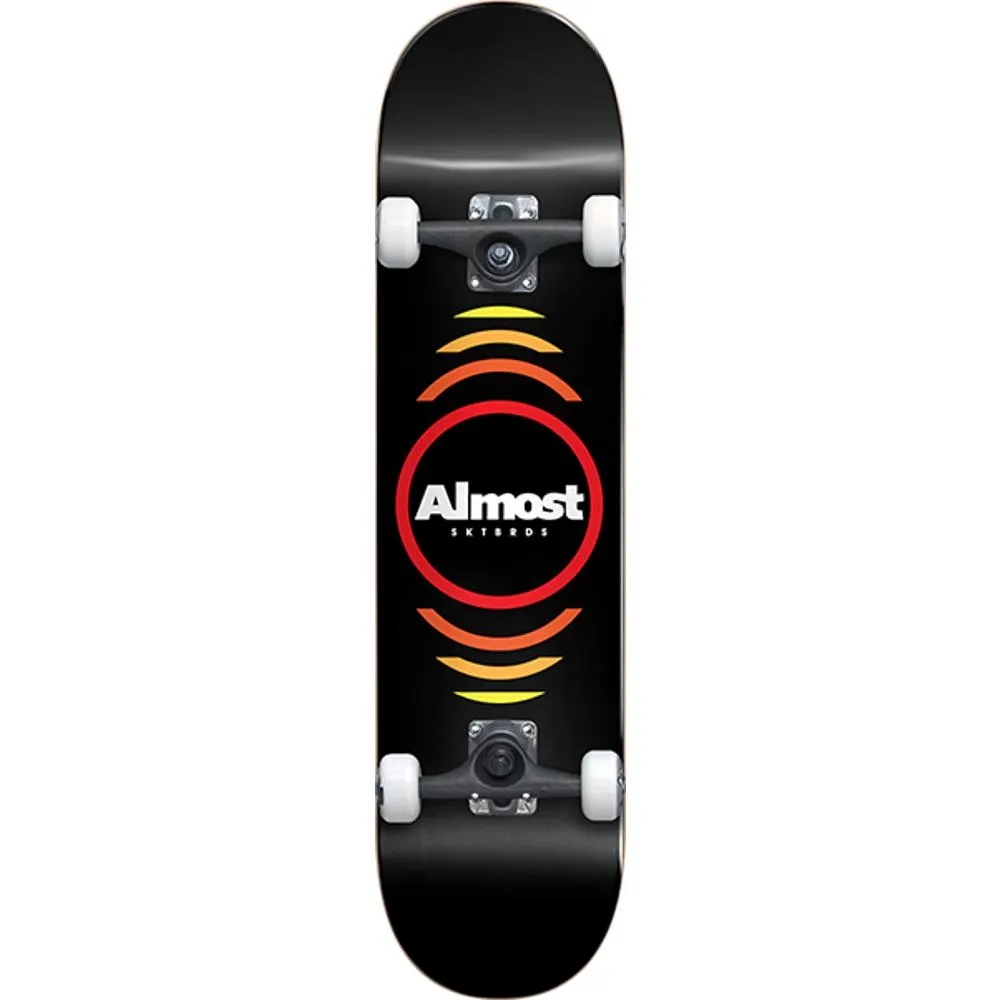 Almost Reflex Black First Push Softwheels 7.0" Skateboard