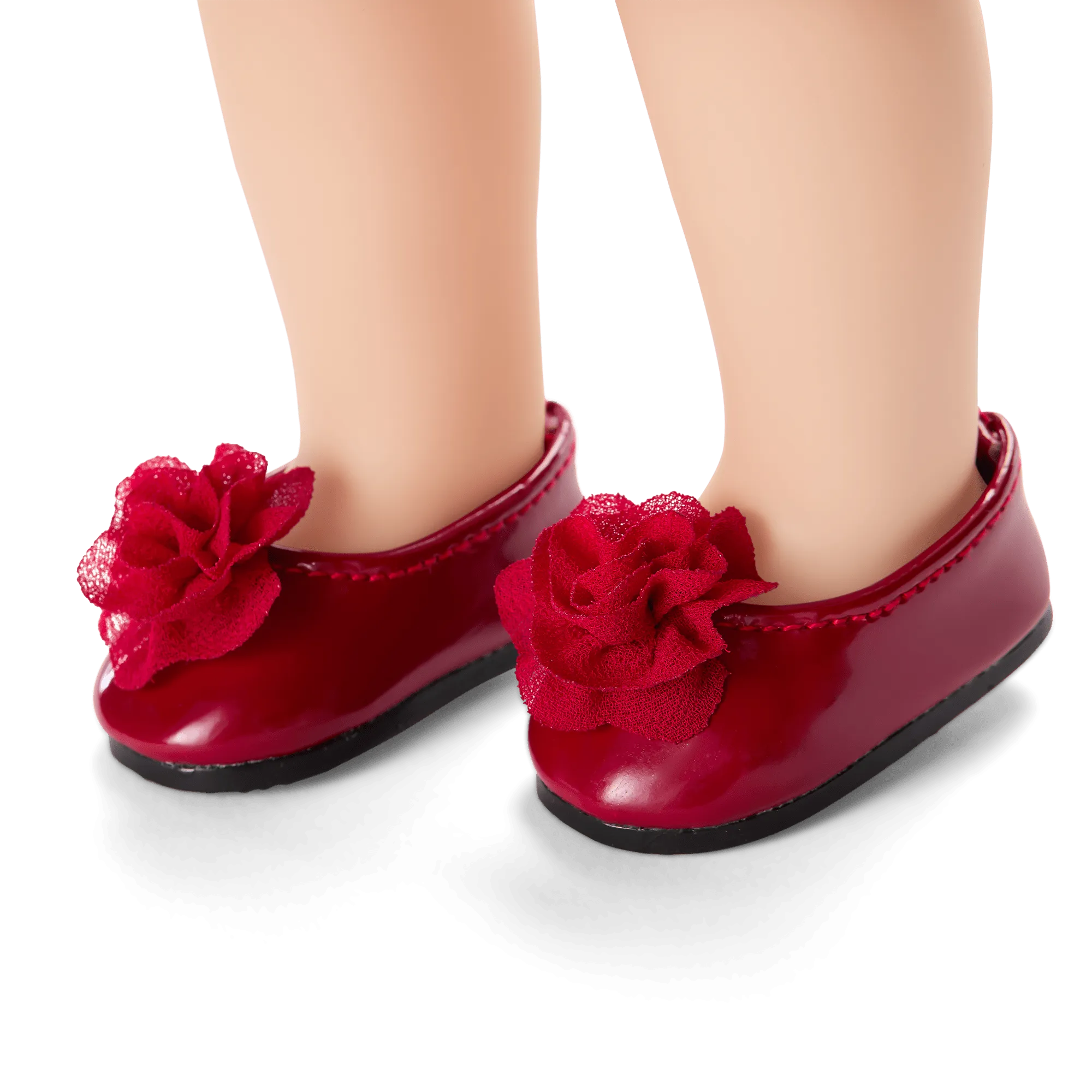 American Girl® x Janie and Jack Holly-Red Party Dress for WellieWishers™ Dolls