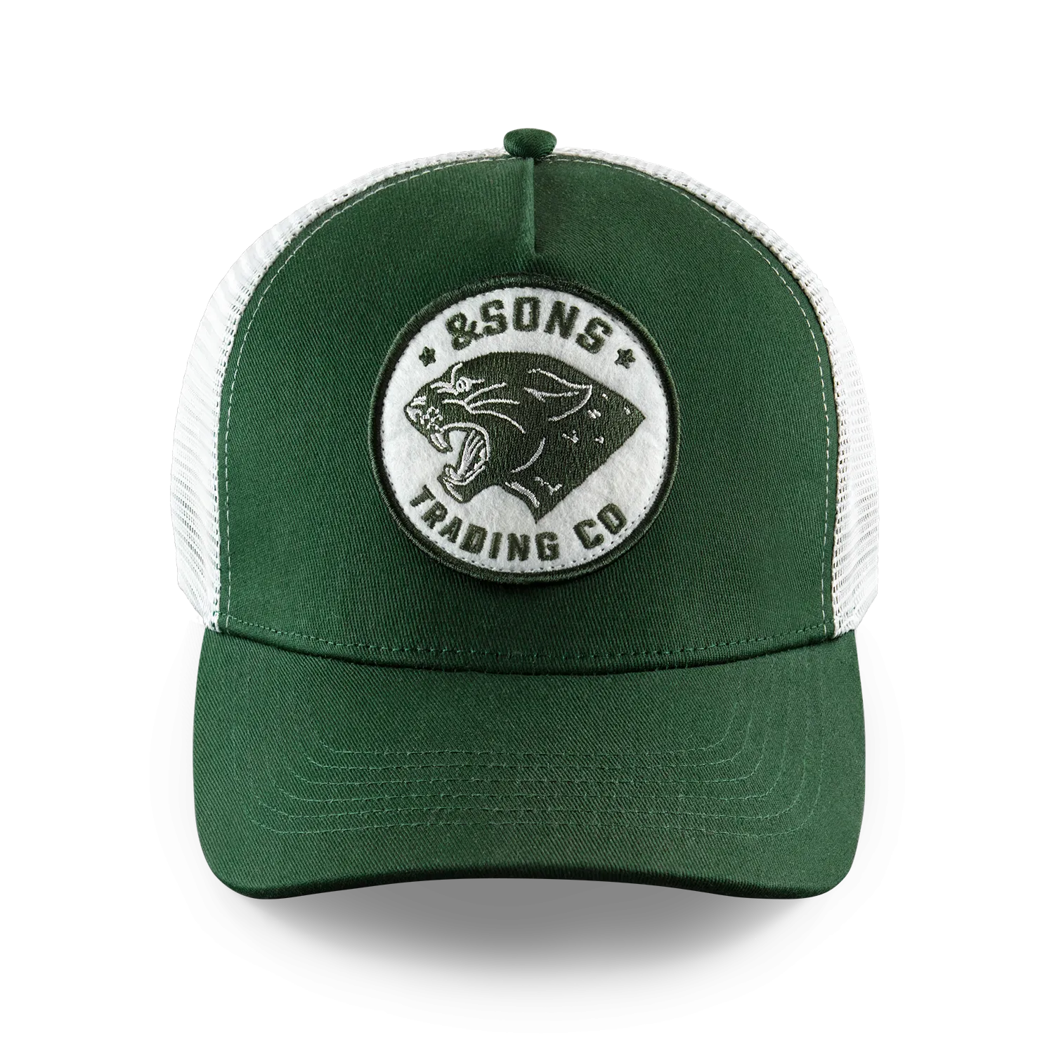 &SONS Panther Cap Bottle Green