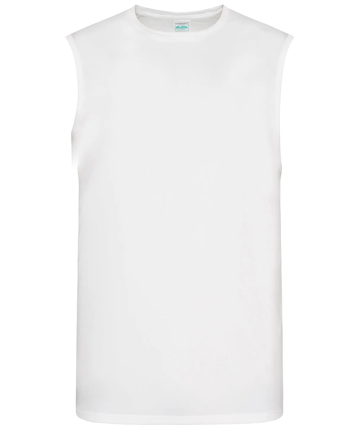 Arctic White - Cool smooth sports vest