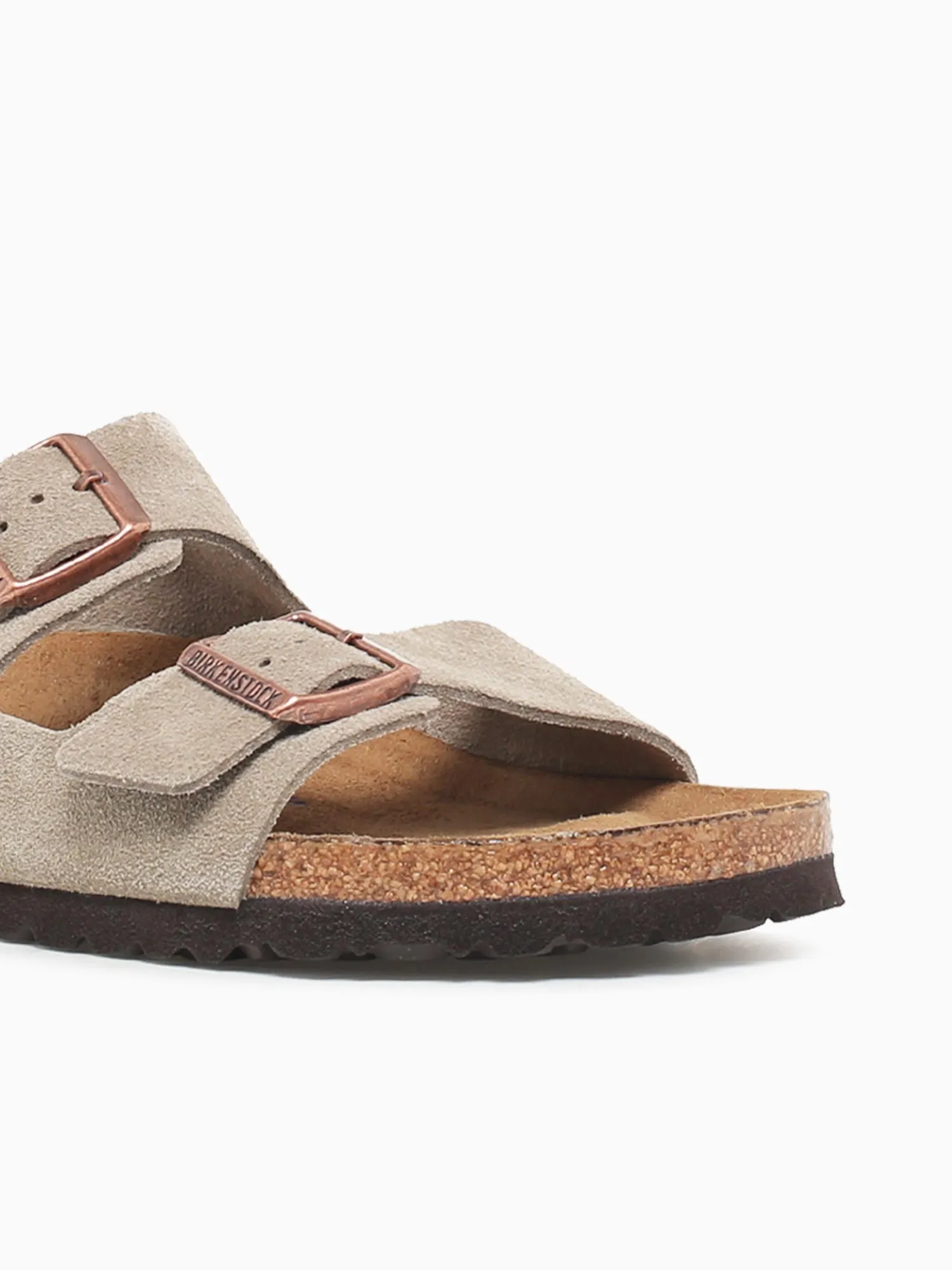 Arizona Soft Footbed Taupe Suede