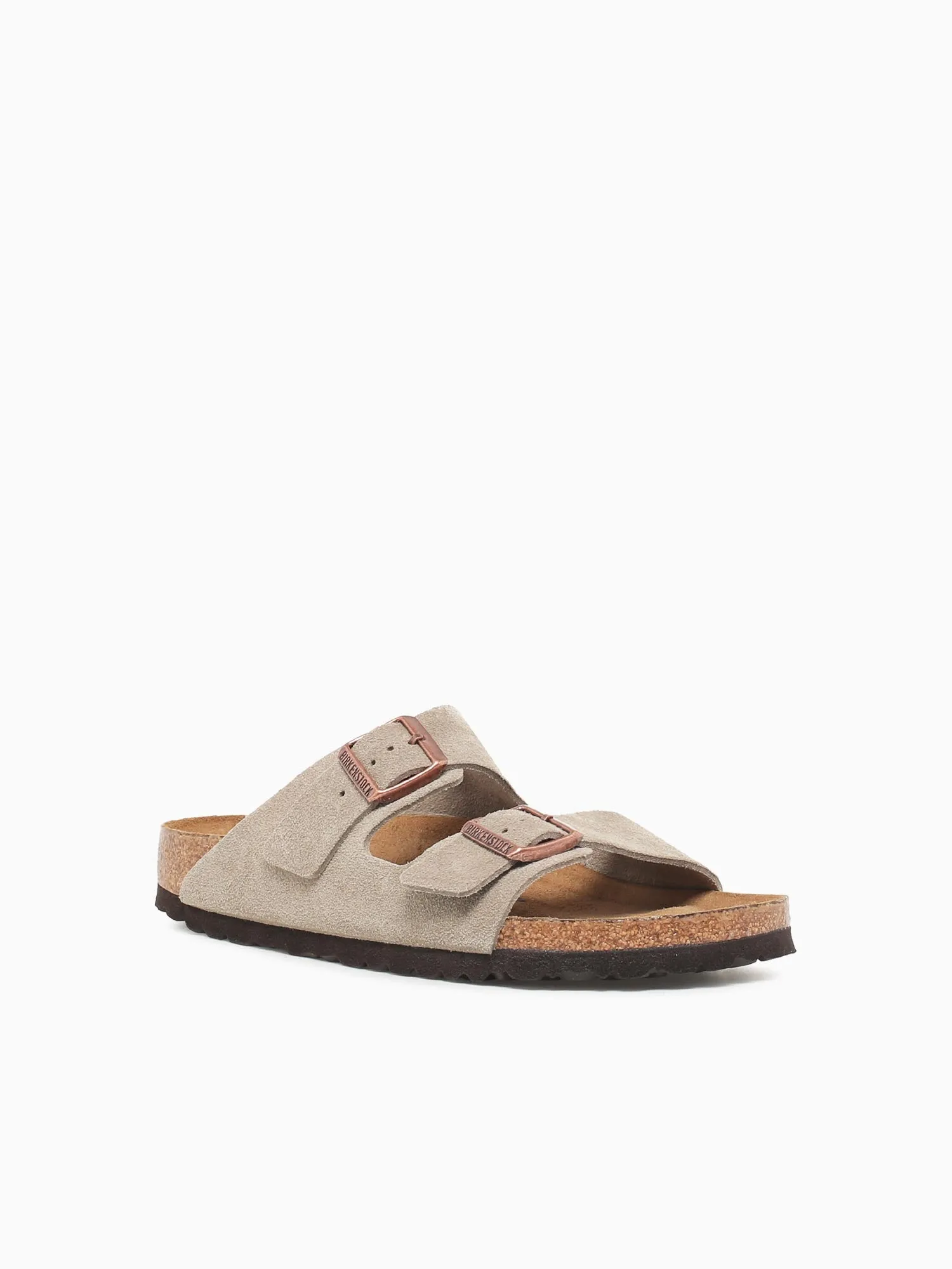 Arizona Soft Footbed Taupe Suede