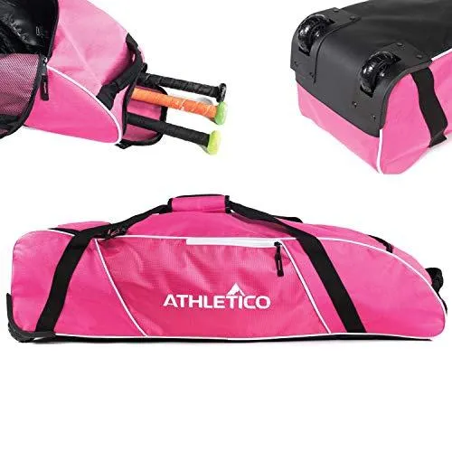 Athletico Rolling Baseball Bag