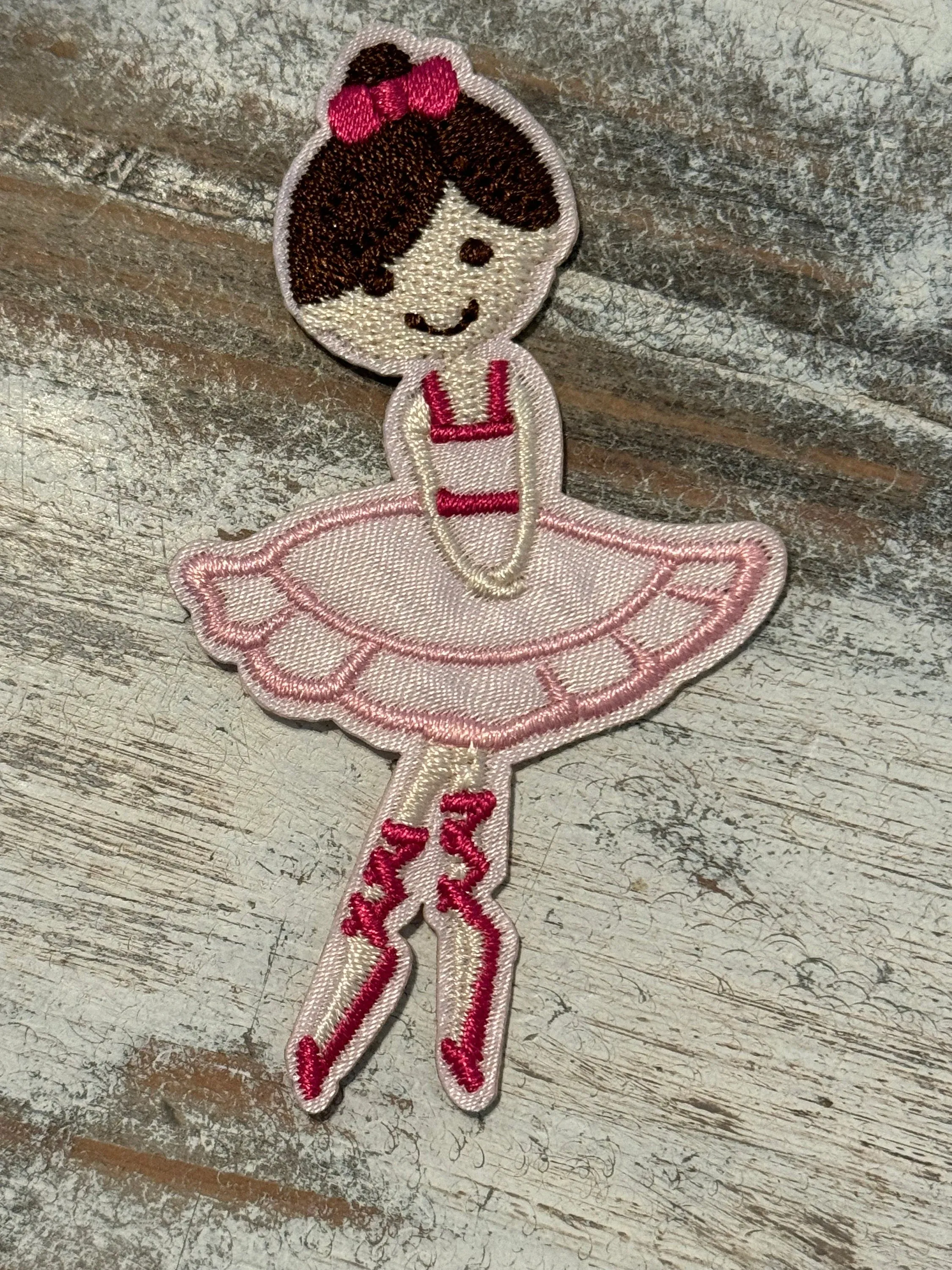 Ballerina Iron On Patch