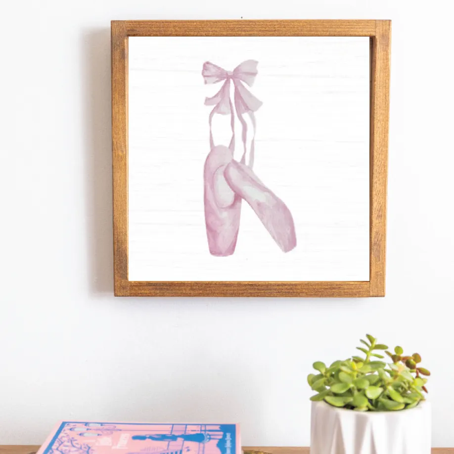 Ballet 12” x 12” Wall Art