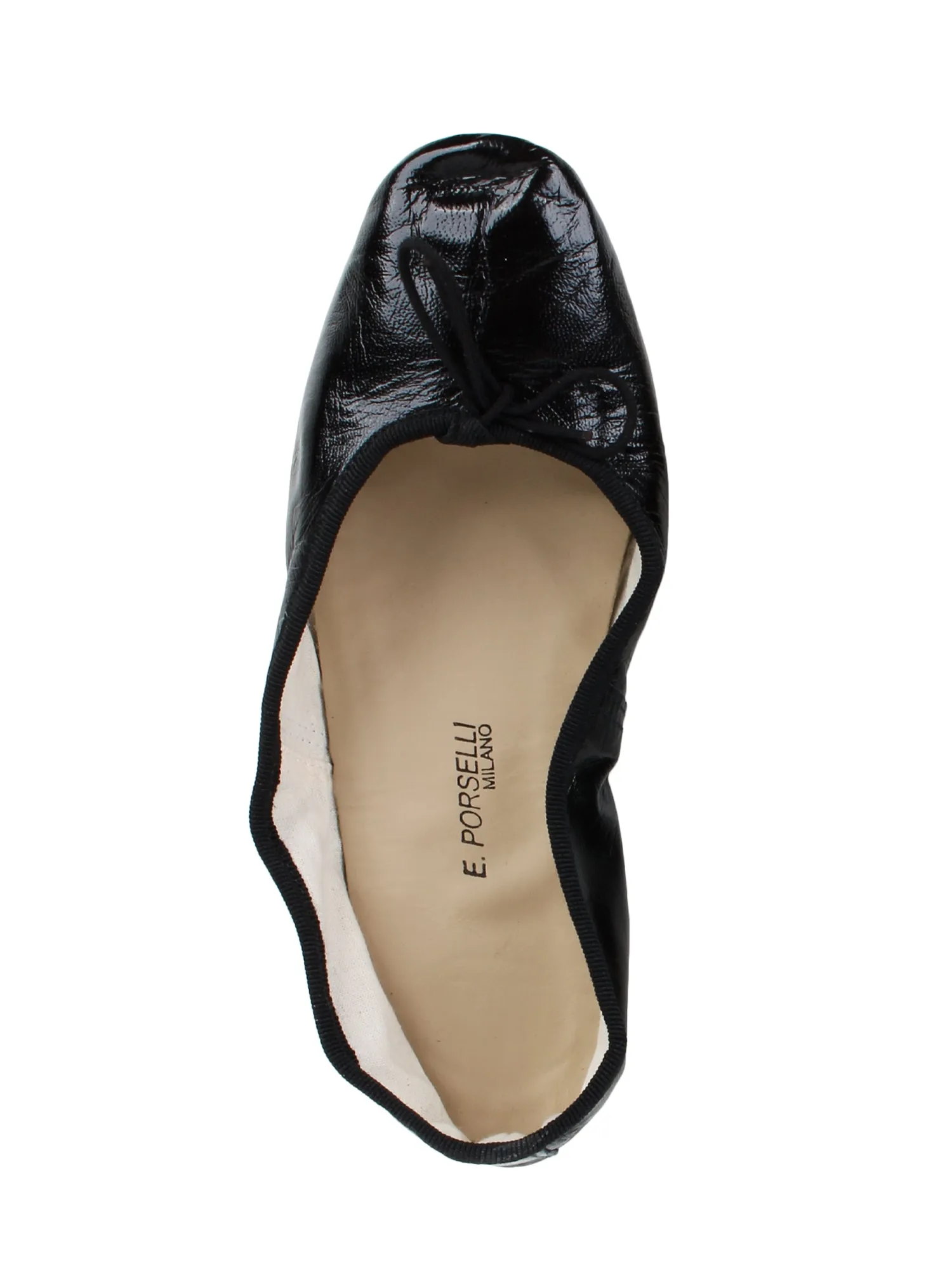 Ballet Flats_Black Leather