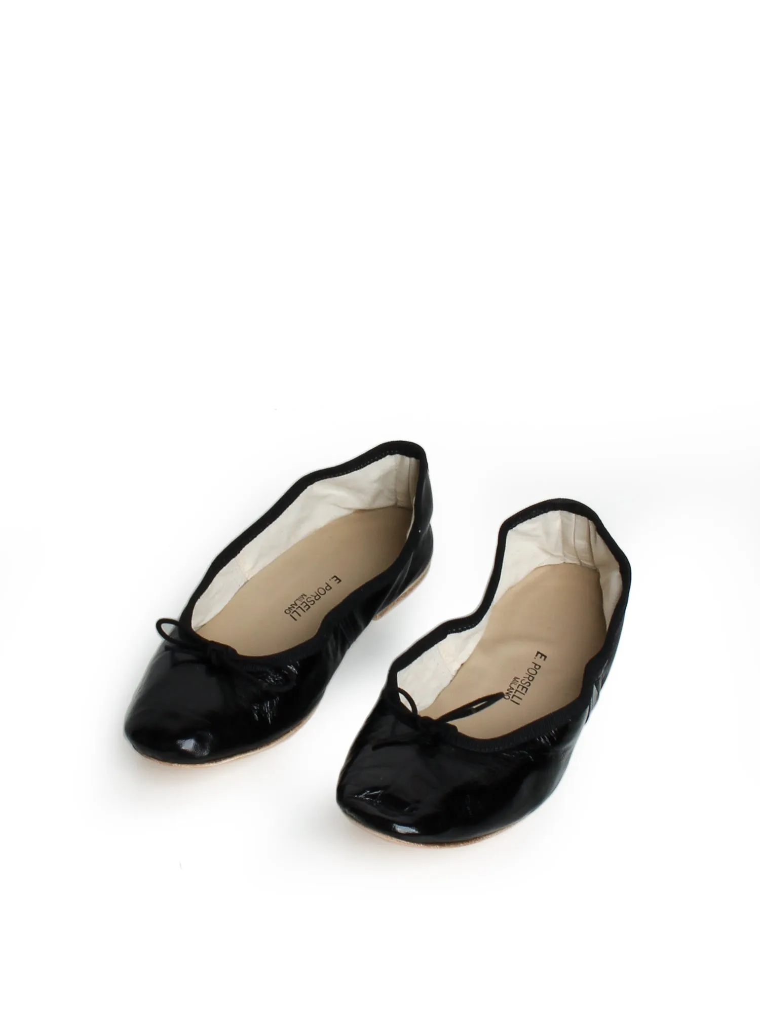 Ballet Flats_Black Leather