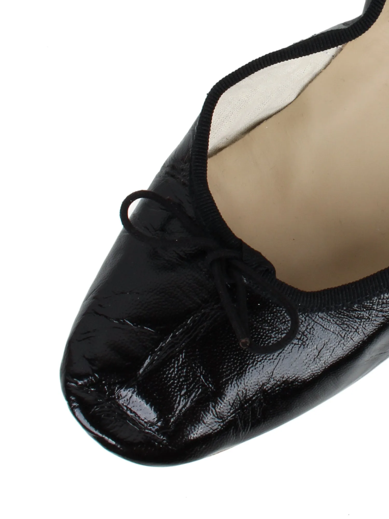 Ballet Flats_Black Leather