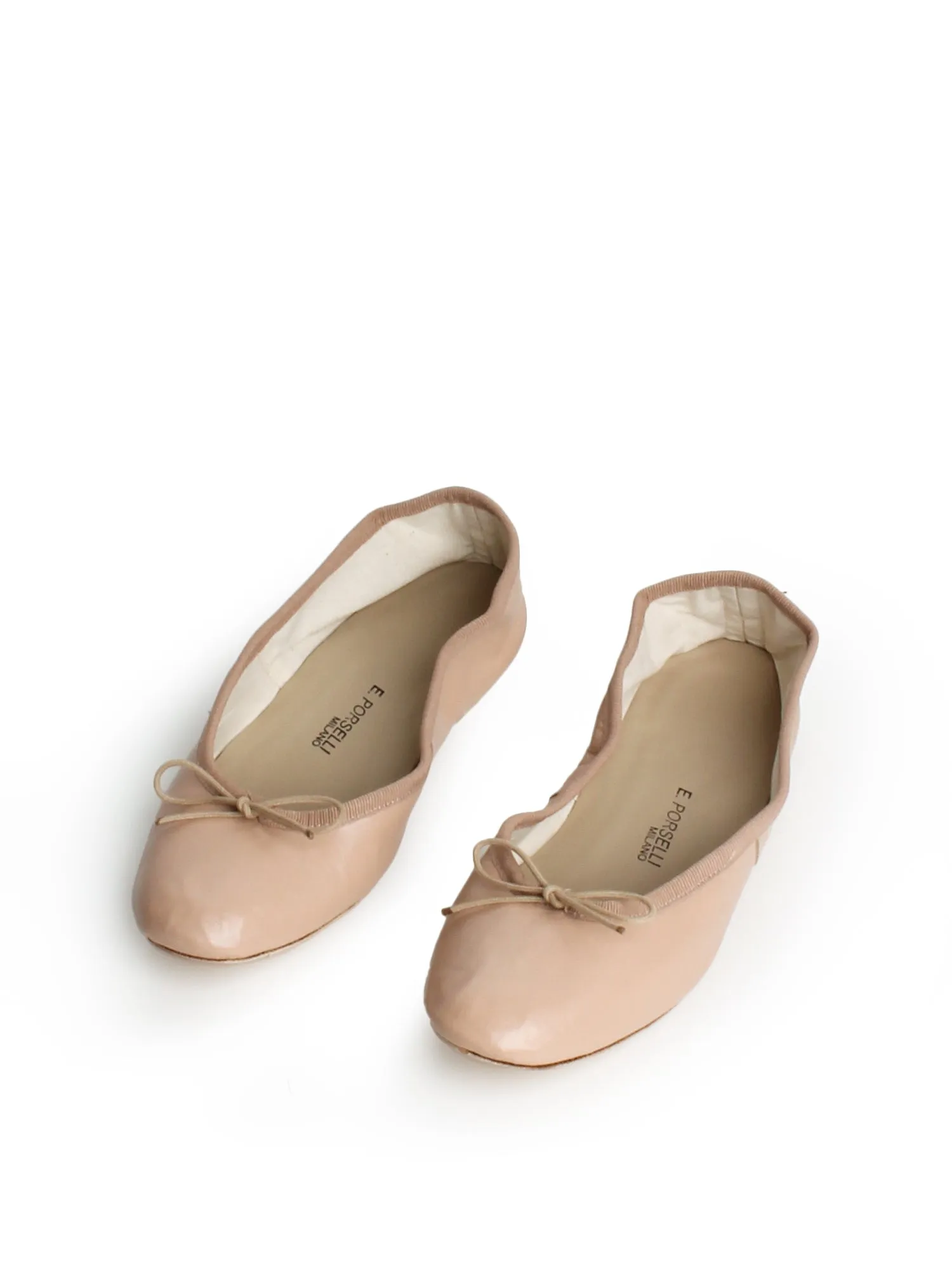 Ballet Flats_Skin Beige Leather