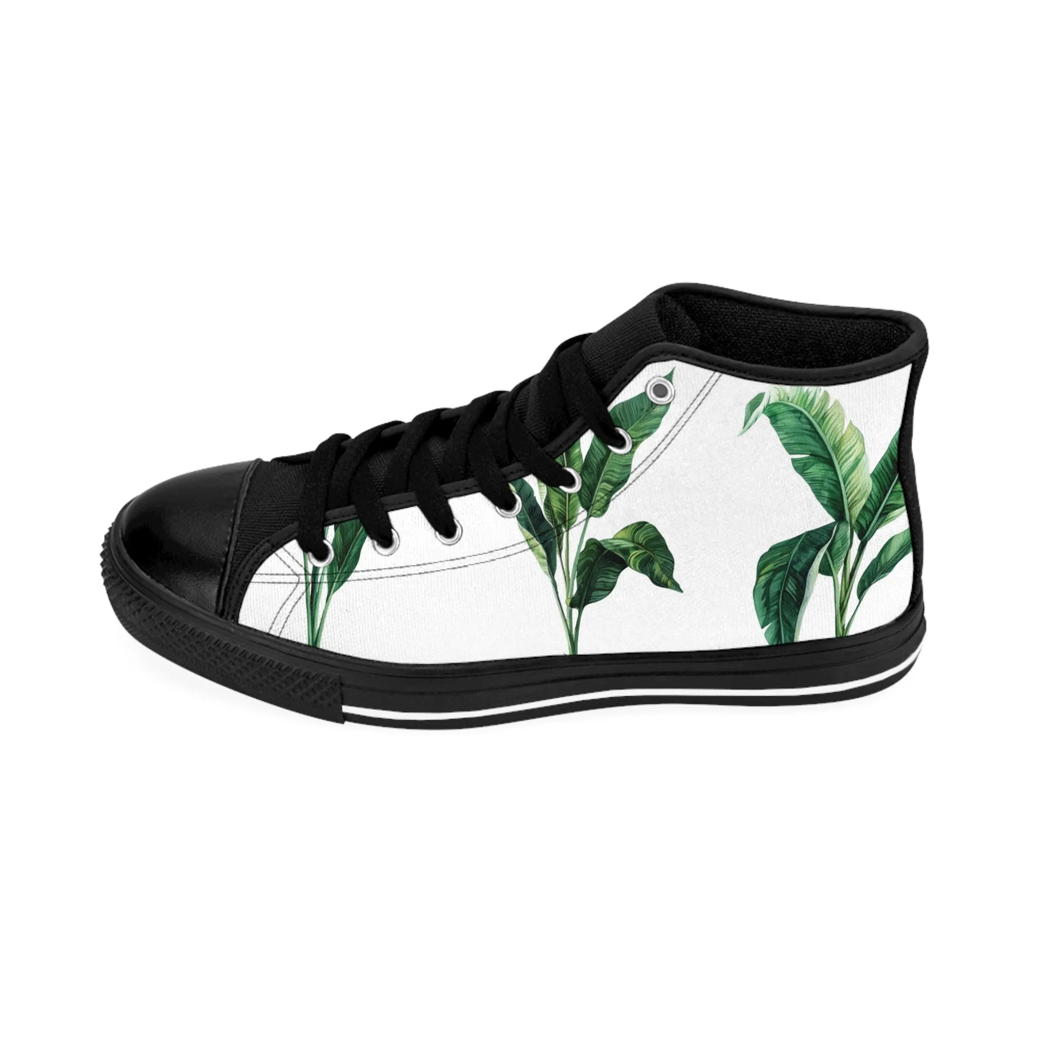 Banana Palm Trees Women's Classic Sneakers