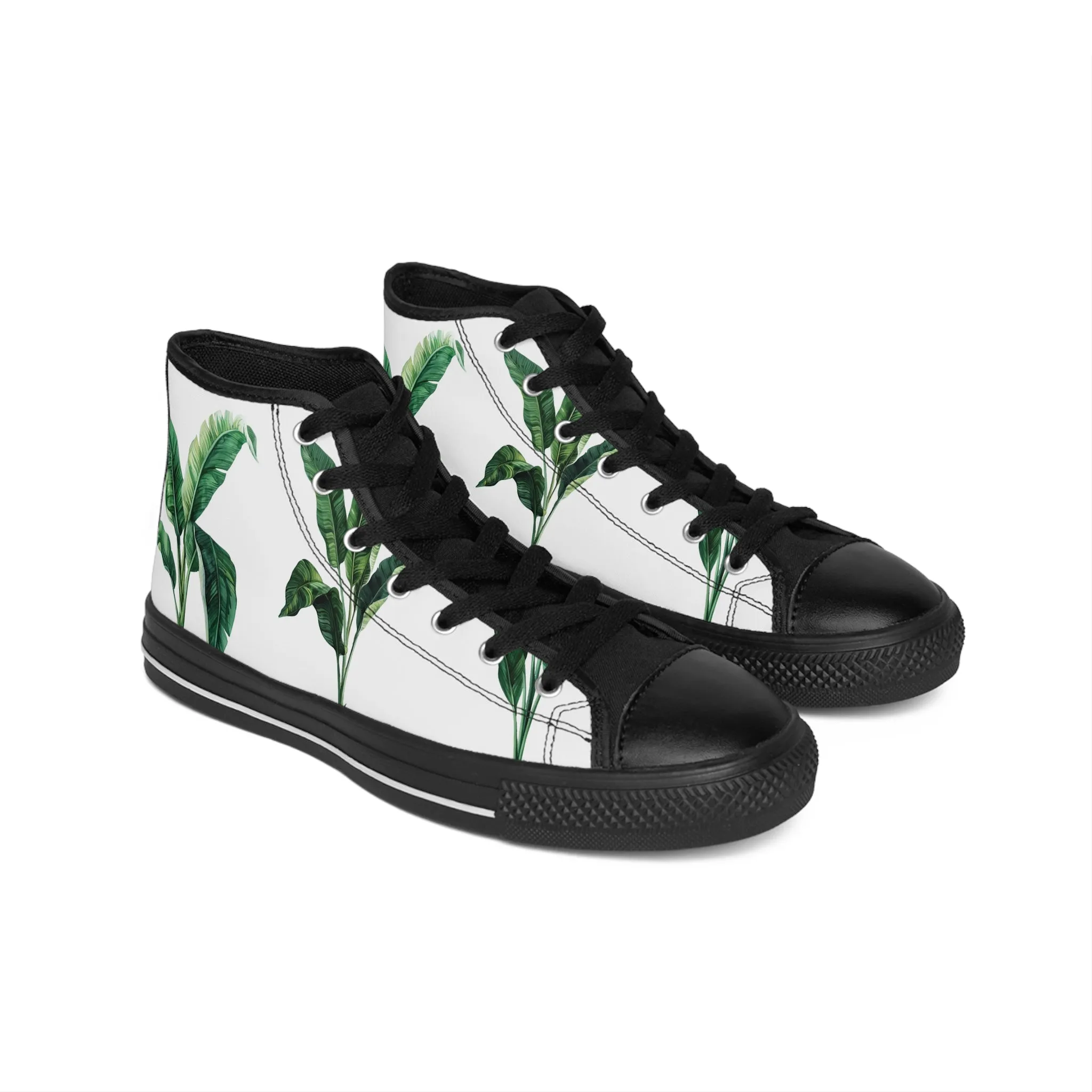 Banana Palm Trees Women's Classic Sneakers