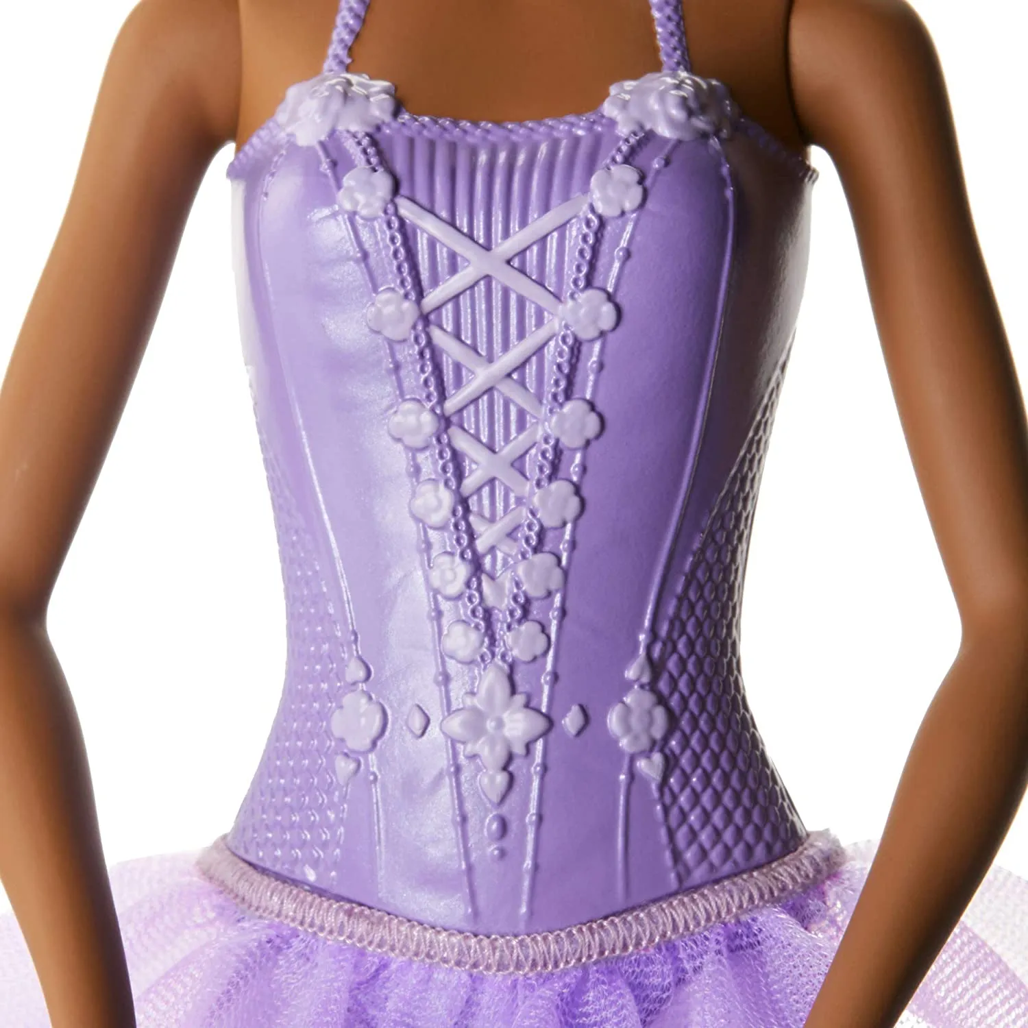 Barbie Ballerina Doll Brunette, Purple Tutu