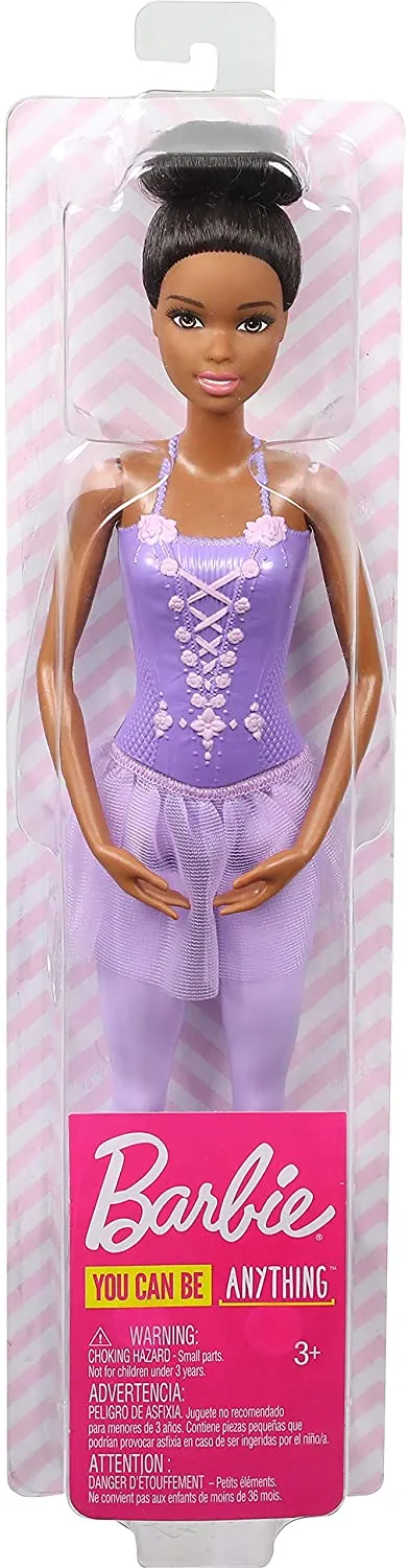 Barbie Ballerina Doll Brunette, Purple Tutu