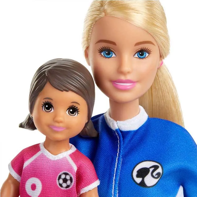 Barbie Soccer Coach Playset