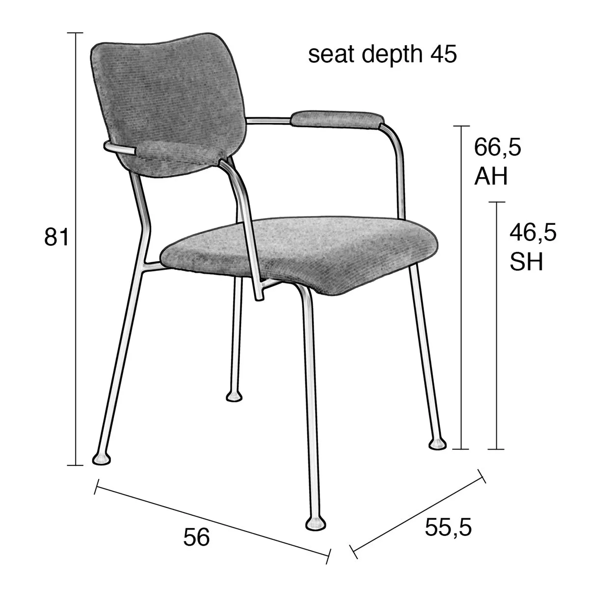 Benson Armchair (2/Set)