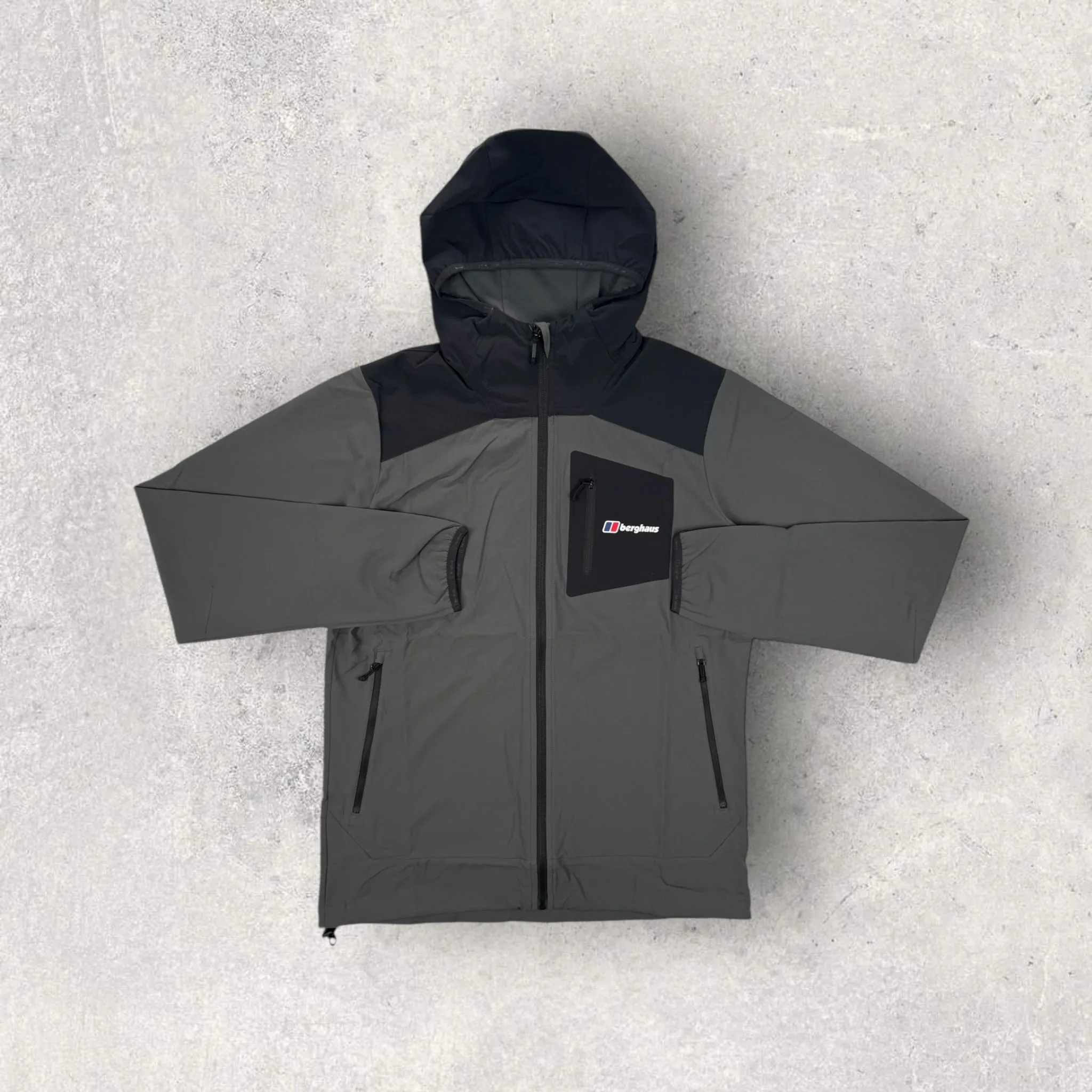 BERGHAUS INTERVALE TRACKSUIT - BLACK/GREY