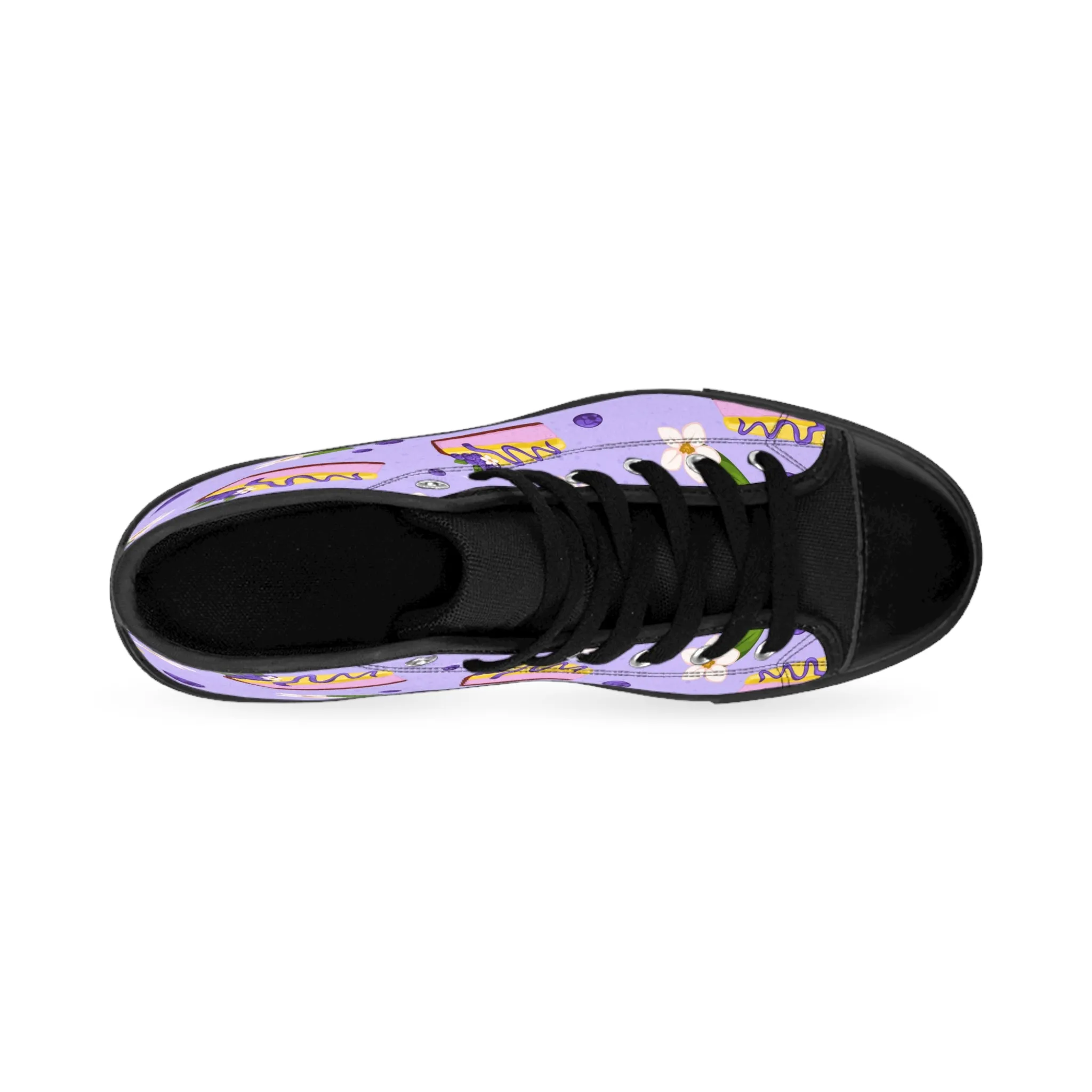 Blueberry Pie Women's Classic Sneakers