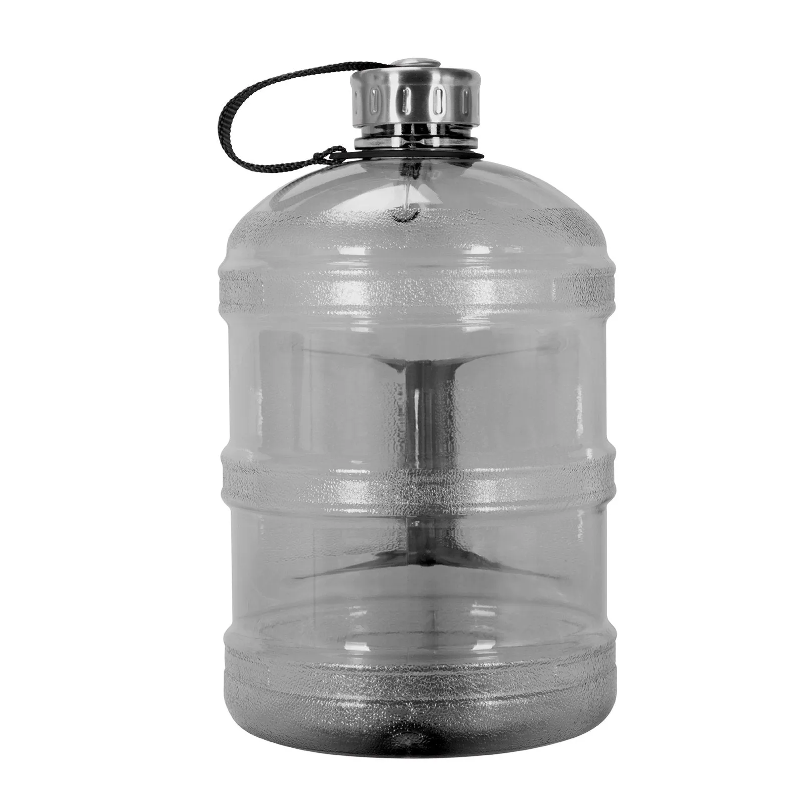 BPA Free 1 Gallon Water Bottle, Plastic Bottle, Sports Bottle, with Stainless Steel Screw Cap, GEO