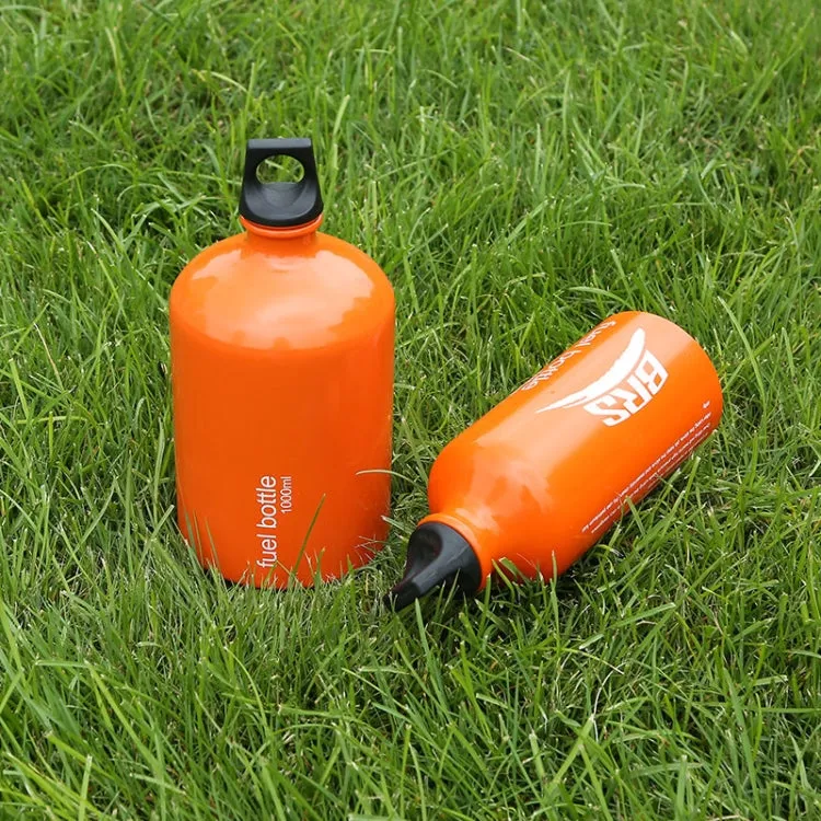 BRS Outdoor Fuel Portable Aluminum Alloy Oil Bottle, Capacity:530 ML