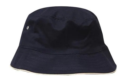 BRUSHED SPORTS TWILL BUCKET HAT